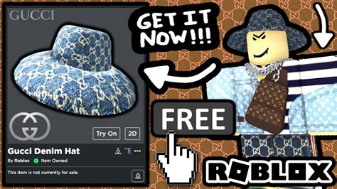 gucci hat roblox free|gucci roblox game.